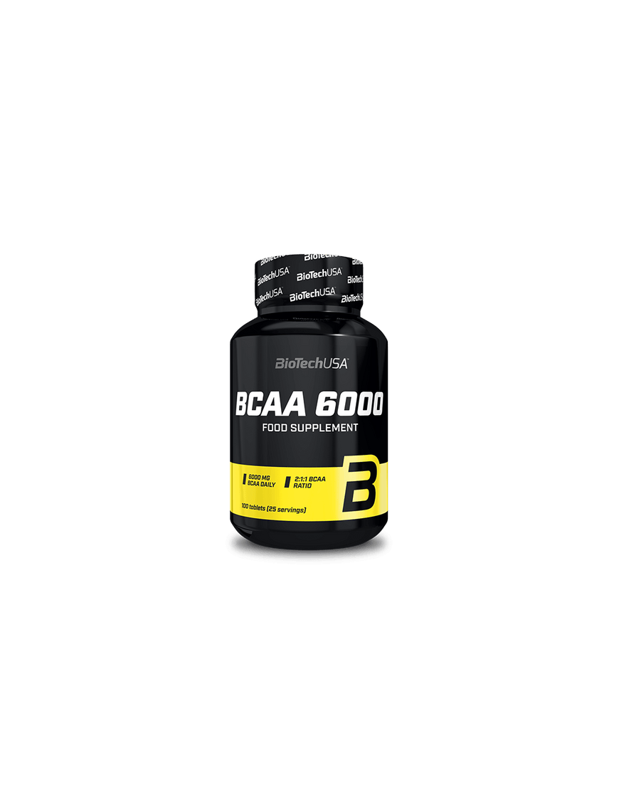 BCAA 6000 100 Tabletas - Biotech Usa