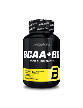 BCAA+B6 100 Tabletas - Biotech Usa