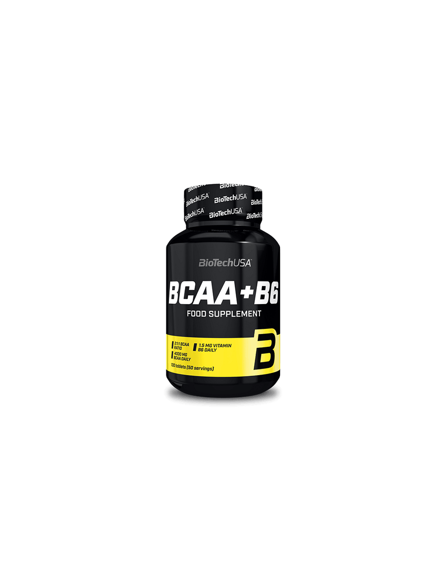 BCAA+B6 100 Tabletas - Biotech Usa