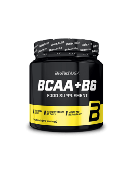 BCAA y B6 340 Tabletas - Biotech Usa