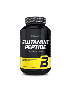 Glutamine Peptide 180 Cápsulas - Biotech Usa