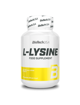 L-Lysine 90 Cápsula - Biotech Usa