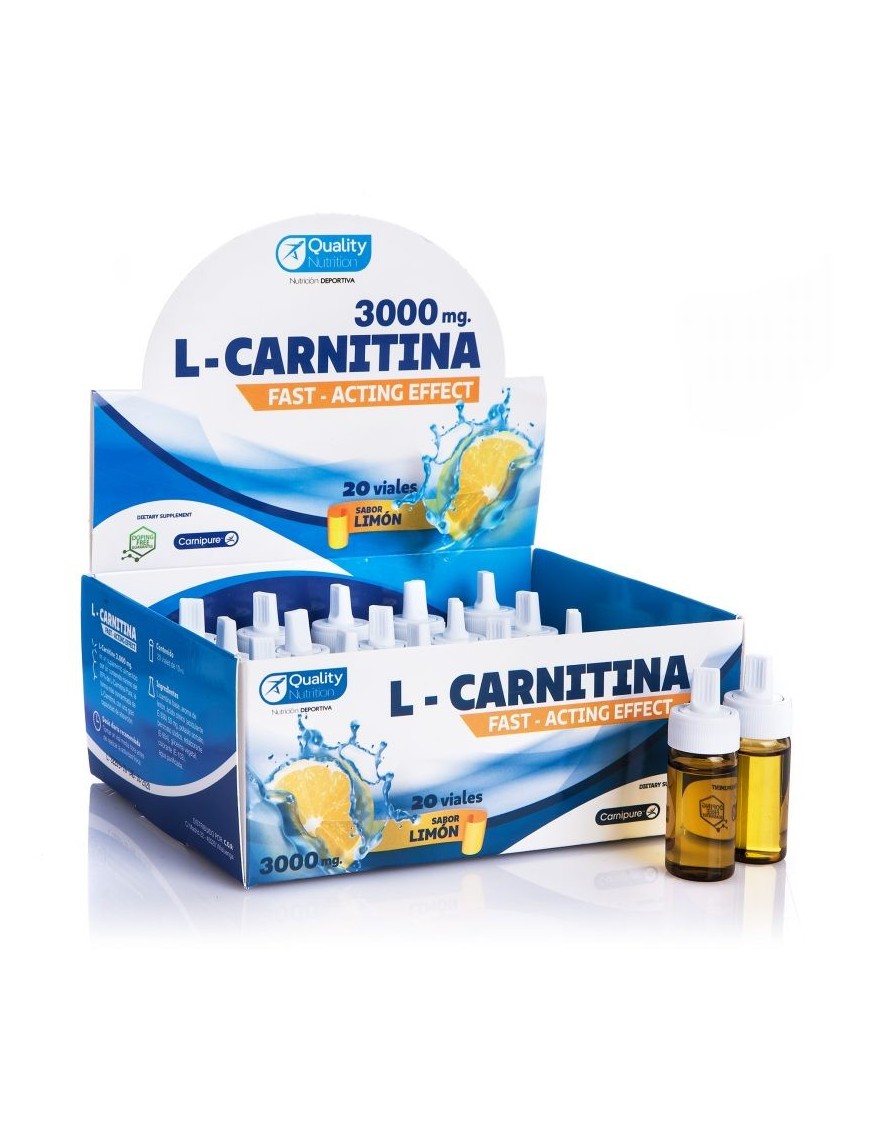 L-Carnitina Carnipure® 20 viales - Quality Nutrition