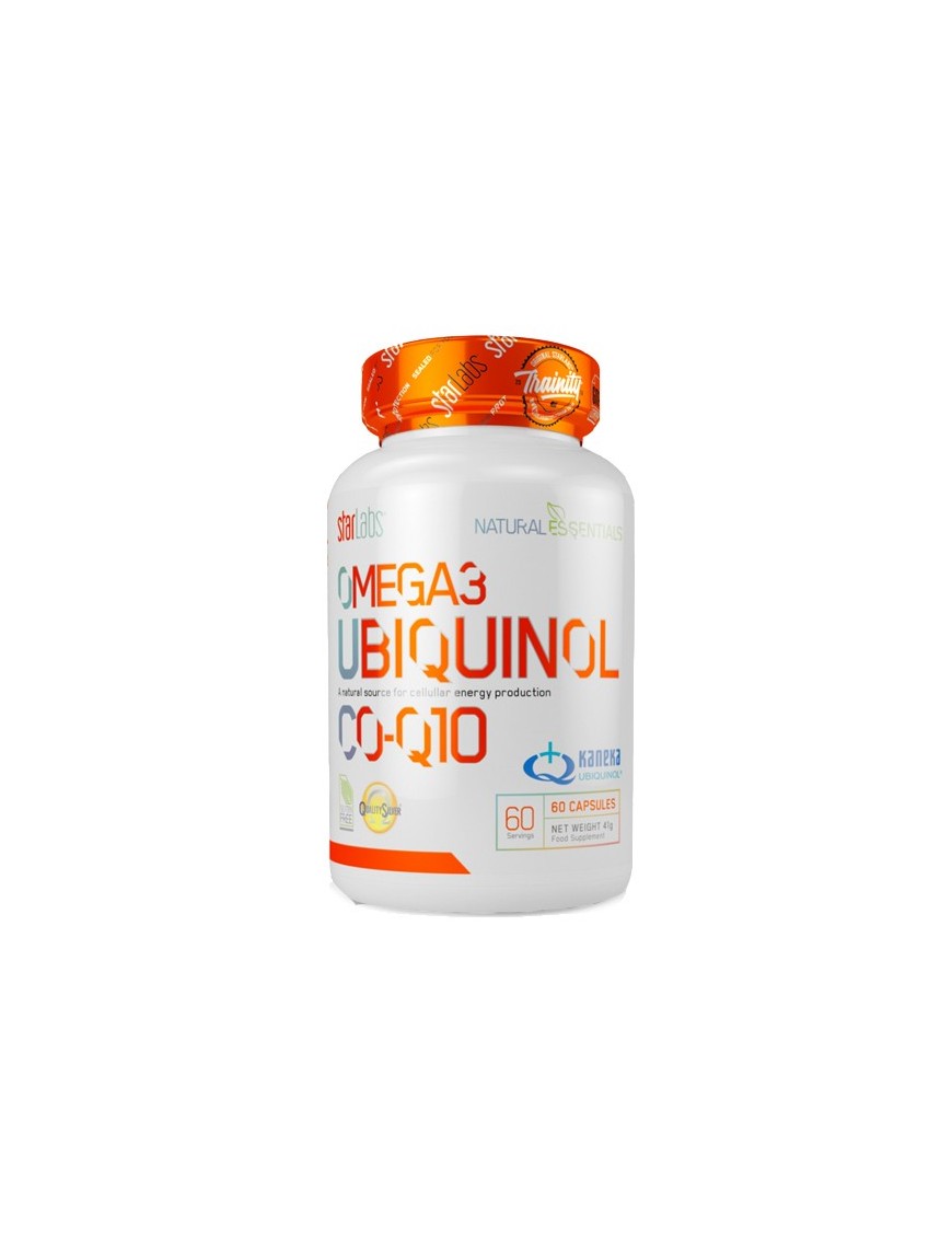 Omega3 Ubiquinol CO-Q10 60 Cápsulas - StarLabs