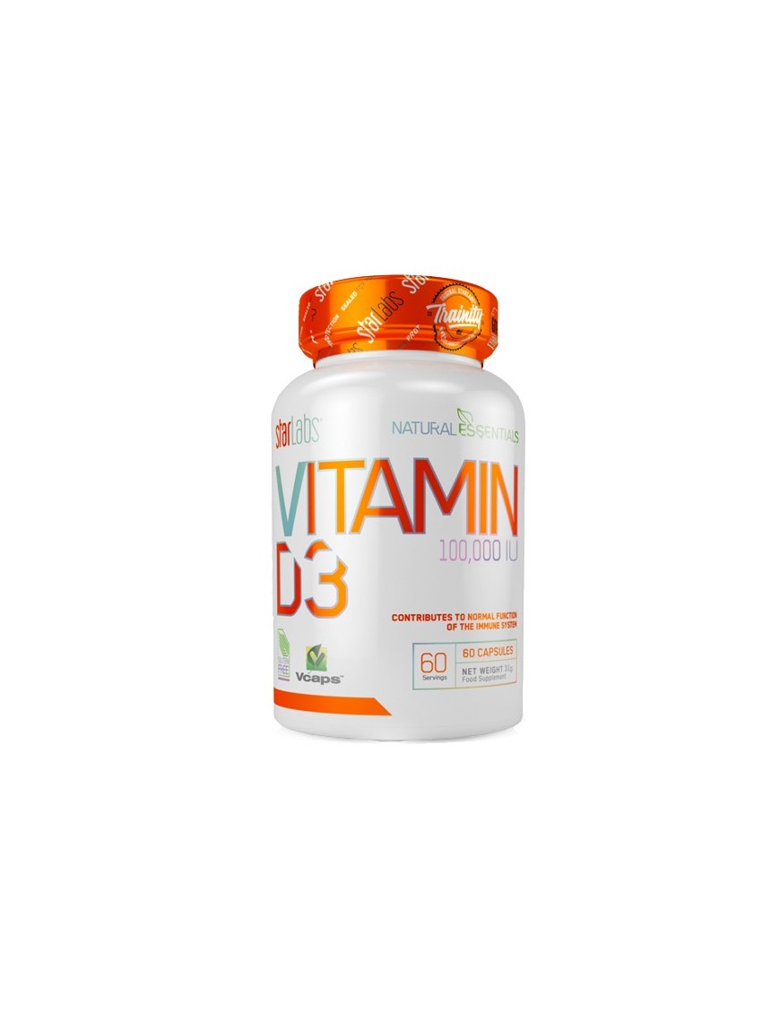 Vitamin D3 60 Cápsulas - StarLabs