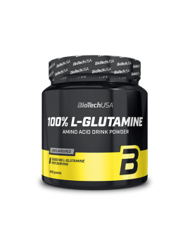 100% L-Glutamine 240g - Biotech Usa