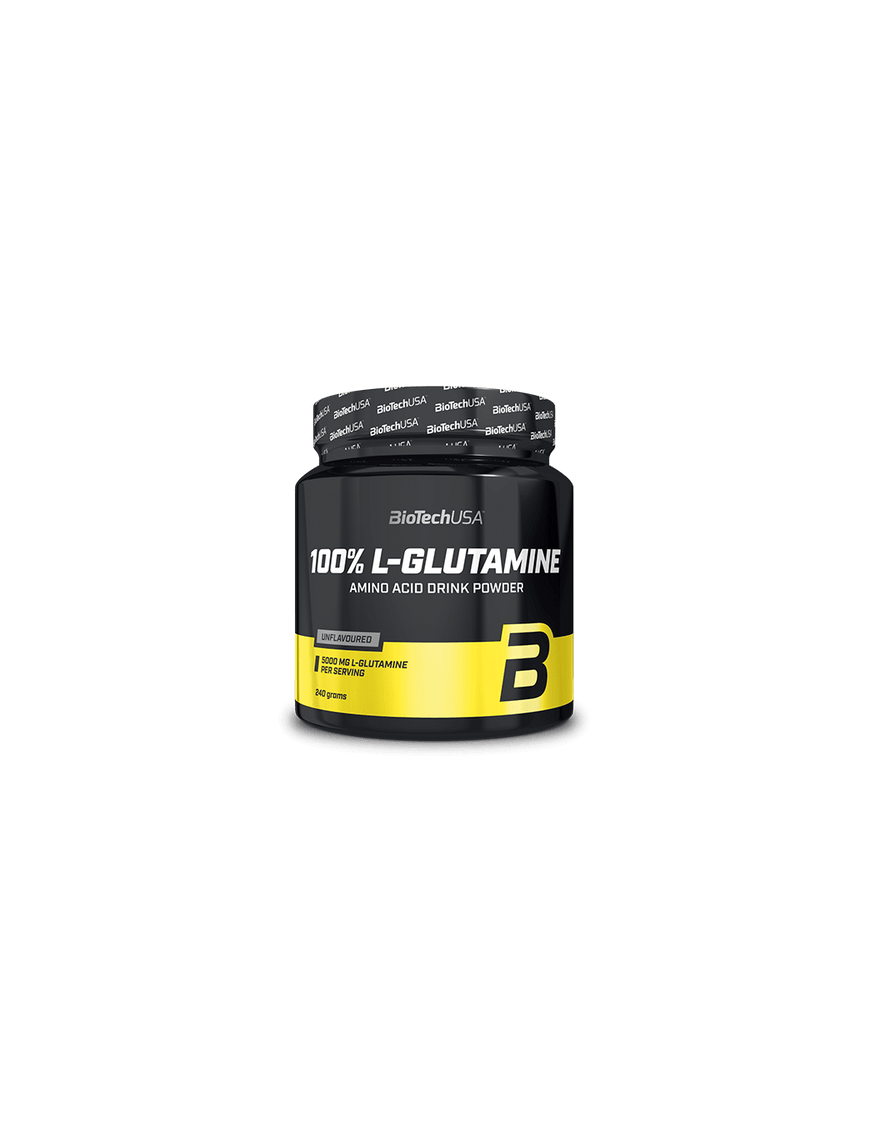 100% L-Glutamine 240g - Biotech Usa