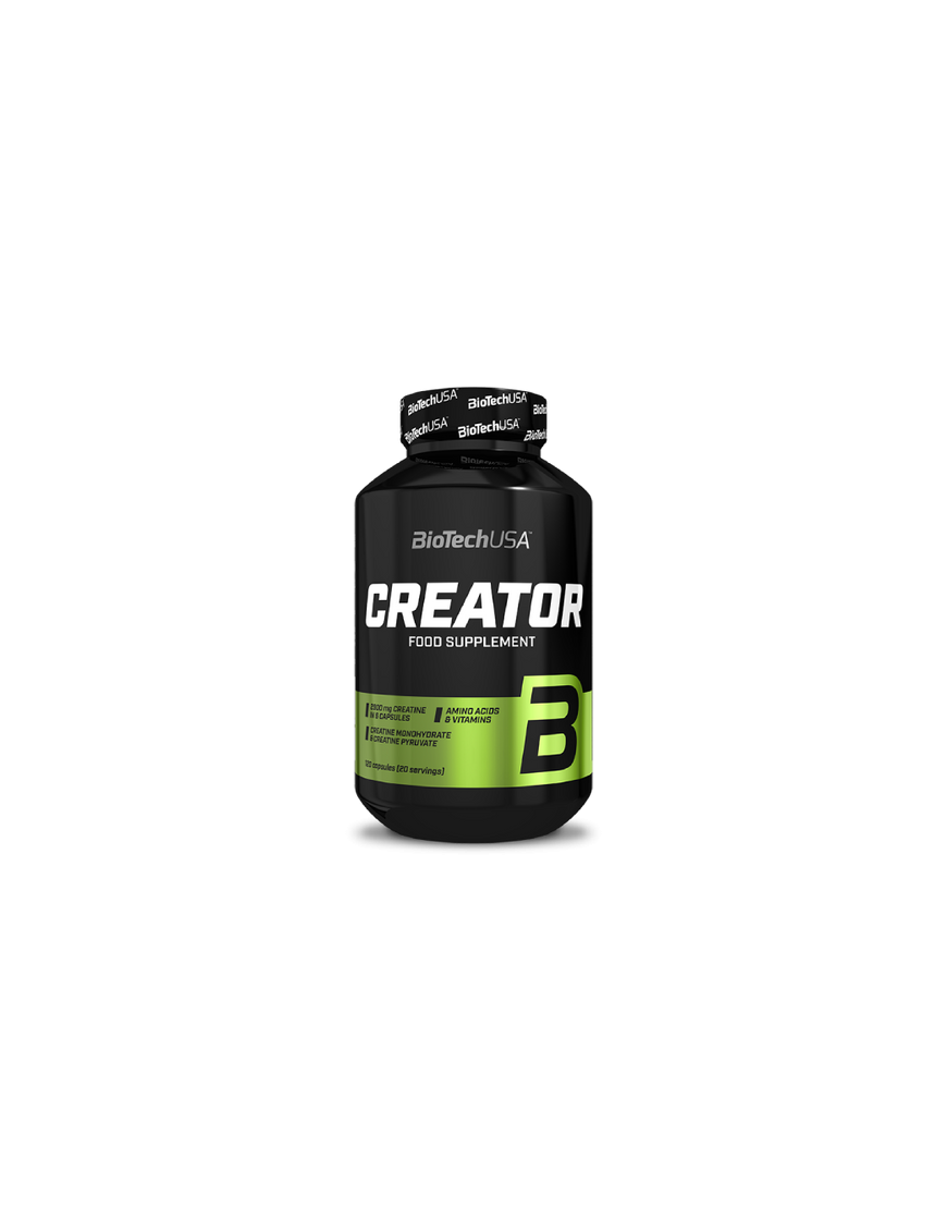 CreaTor 120 Cápsulas - Biotech Usa