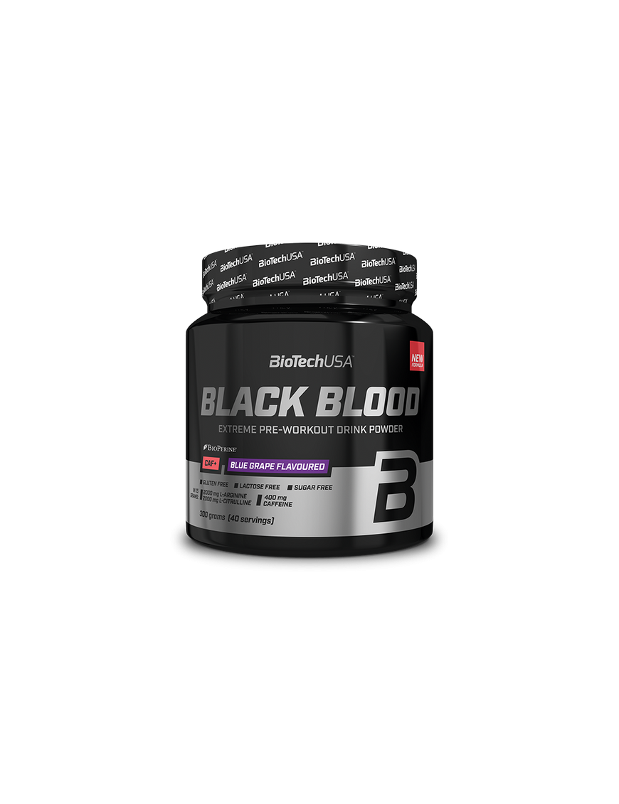 Black Blood CAF+ 300g - Biotech Usa