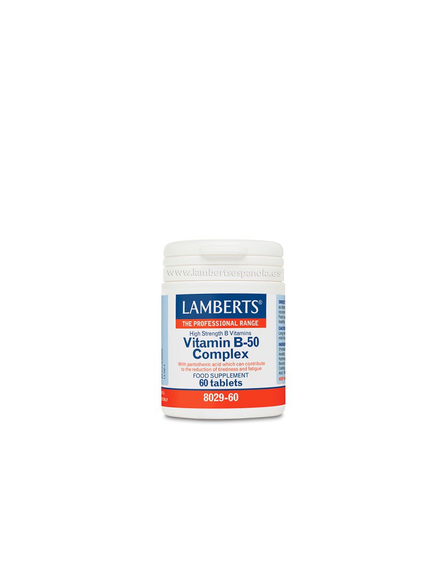 Complejo de Vitaminas B-50mg 60 Tabletas