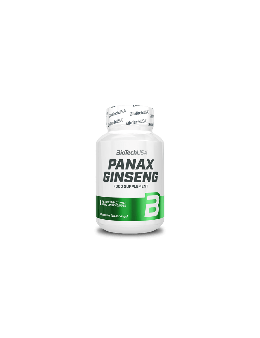 Panax Ginseng 60 Cápsulas - Biotech Usa