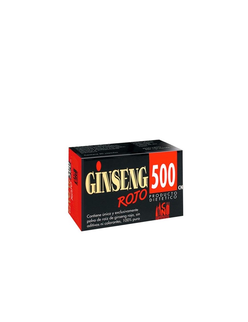 Ginseng Rojo 500 50 cápsulas