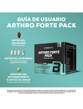 Arthro Forte Pack 30 Paquetes - Biotech Usa