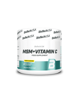 MSM y Vitamin C 150g - Biotech Usa