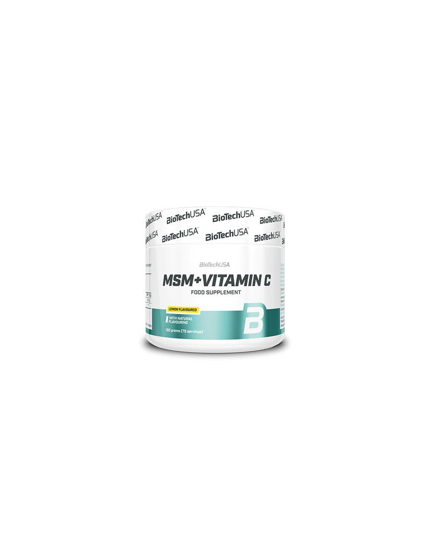 MSM y Vitamin C 150g - Biotech Usa