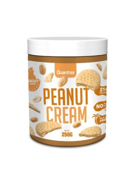 Cream Peanut & Biscuit 250gr - Quamtrax