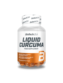 Liquid Curcuma 30 Cápsulas - Biotech Usa