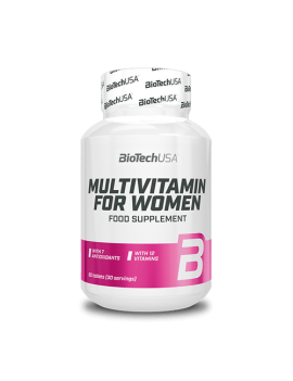 Multivitamin For Women 60 Comprimidos - Biotech Usa