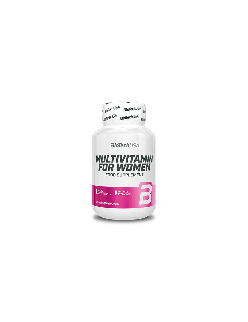 Multivitamin For Women 60 Comprimidos - Biotech Usa