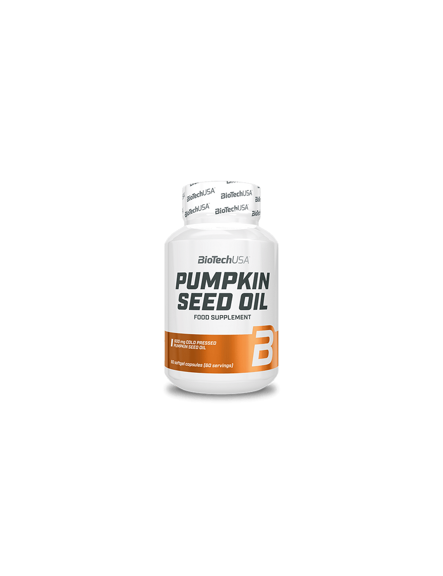 Pumpkin Seed Oil 60 Cápsulas - Biotech Usa