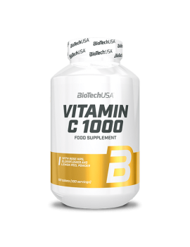 Vitamin C 1000 100 Tabletas - Biotech Usa