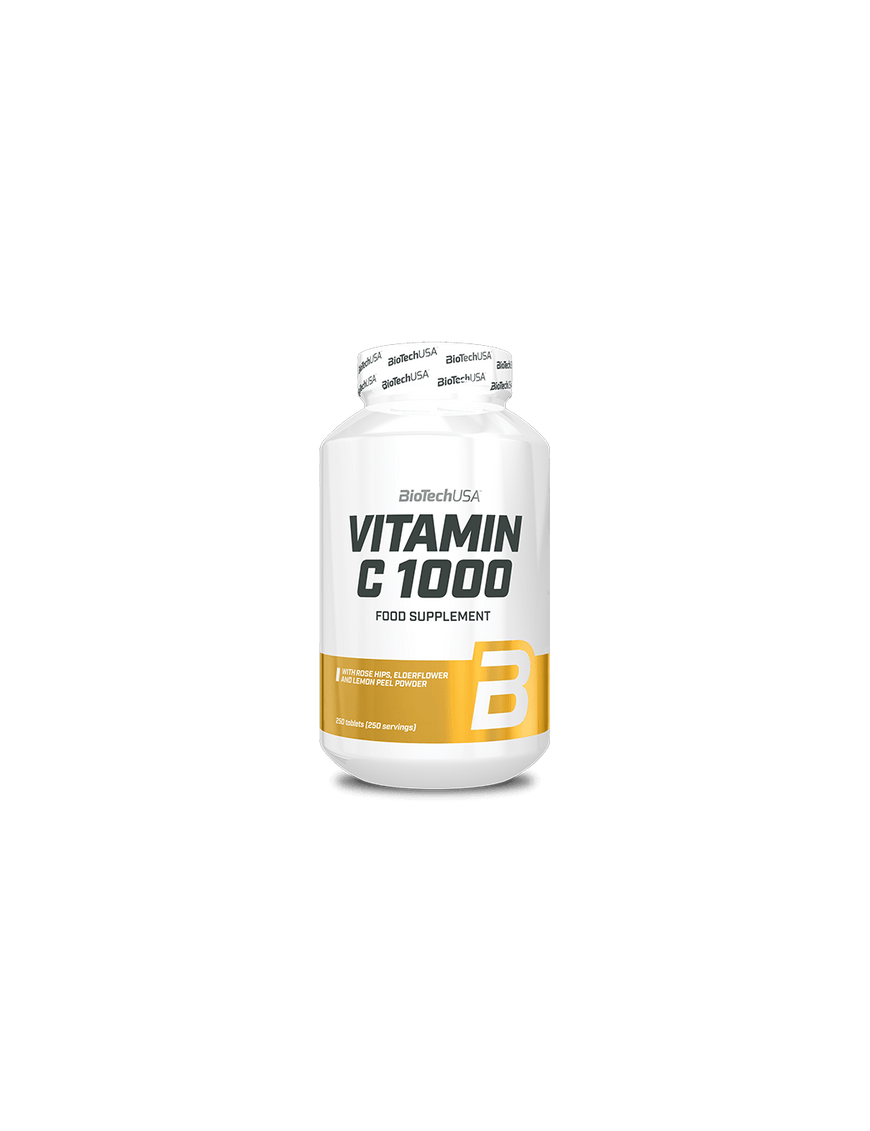 Vitamin C 1000 250 Tabletas - Biotech Usa