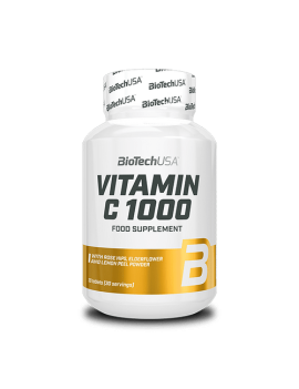 Vitamin C 1000 30 Tabletas - Biotech Usa