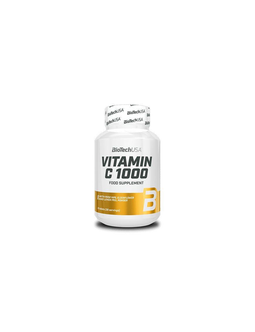 Vitamin C 1000 30 Tabletas - Biotech Usa