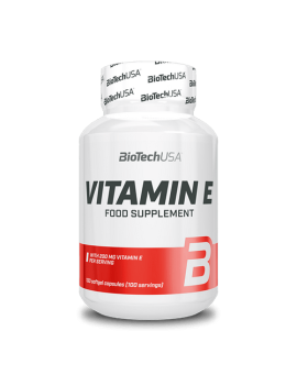 Vitamin E 100 Cápsulas - Biotech Usa