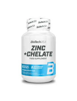 Zinc + Chelate 60 Tabletas...