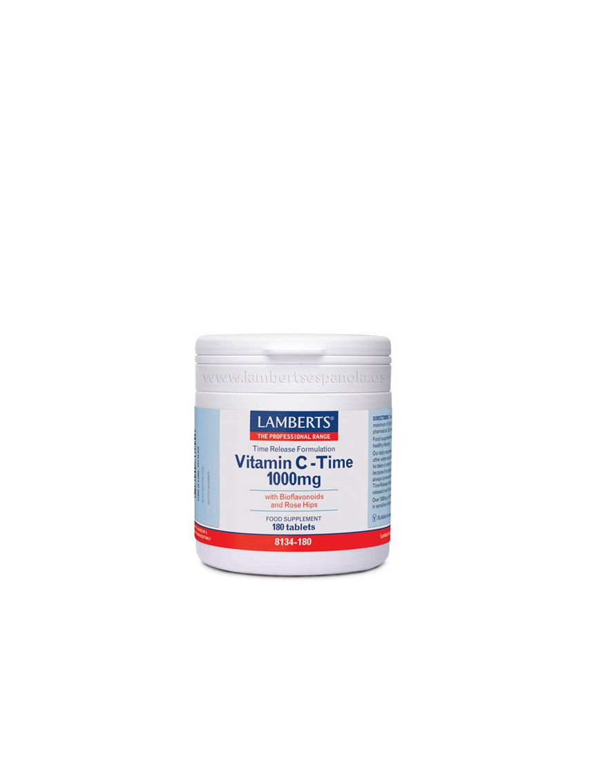 Vitamina C-Time 1000mg 180 tabletas