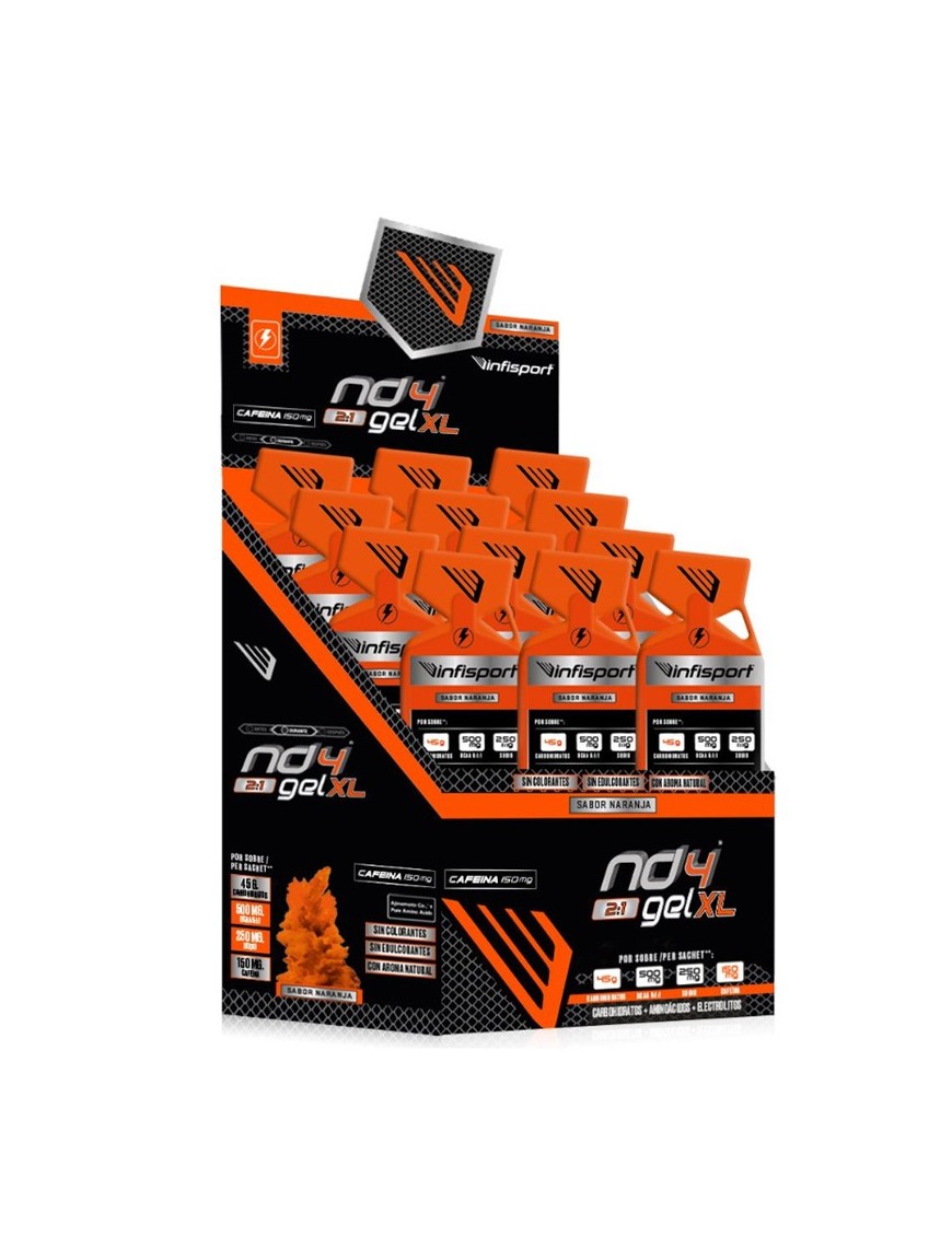 ND4® GEL 2:1 XL 70gr Cafeína - Infisport