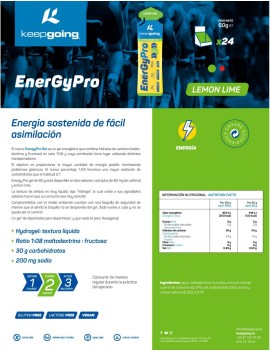 EnergyPro Gel Caja 24x60gr - Keepgoing