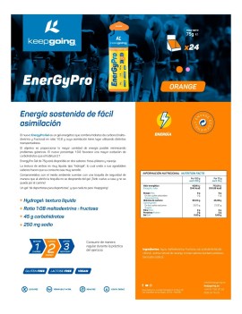 EnergyPro Gel Caja 24x75gr - Keepgoing