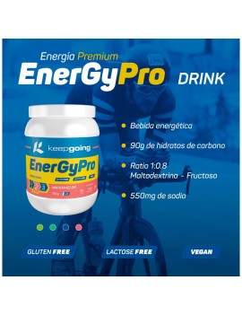 Vegan EnergyPro Drink 760gr - Keepgoing