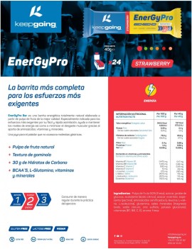 EnergyPro Bar 24 unidades - Keepgoing