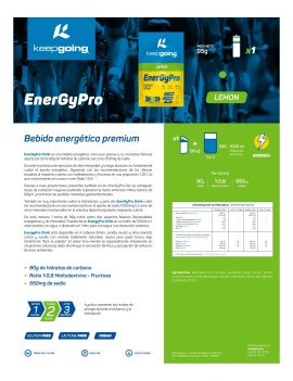 EnergyPro Drink Pack 10x90gr - Keepgoing