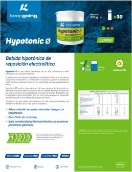 Vegan Hypotonic 225gr - Keepgoing