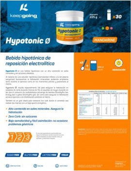 Vegan Hypotonic 225gr - Keepgoing