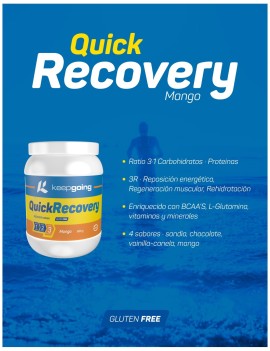 Quick Recovery 600gr - Keepgoing