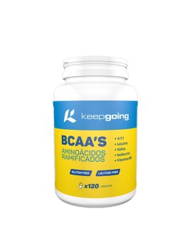 BCAA´s 120 Cápsulas - Keepgoing