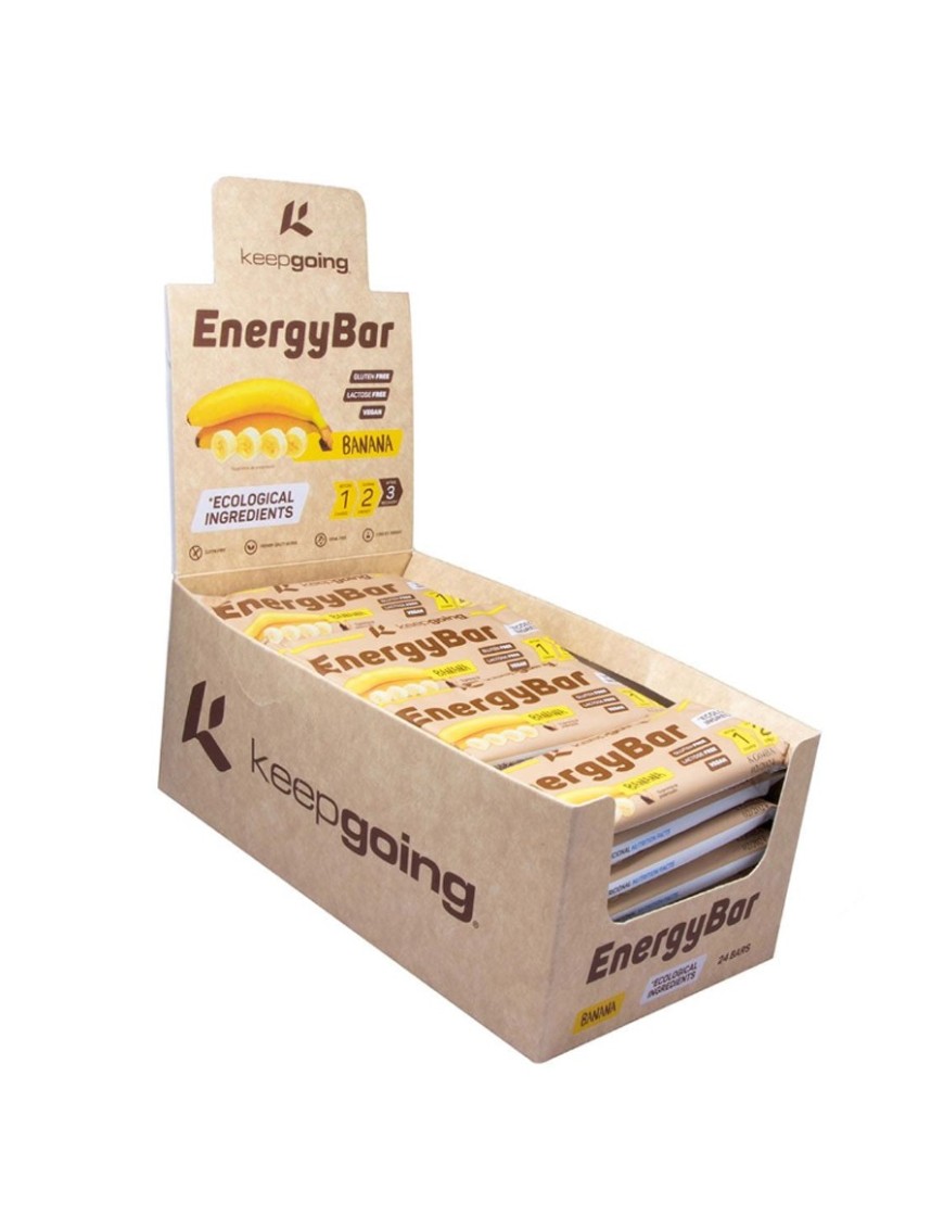 Vegan Energy Bar 24x40gr - Keepgoing