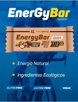 Vegan Energy Bar 24x40gr - Keepgoing