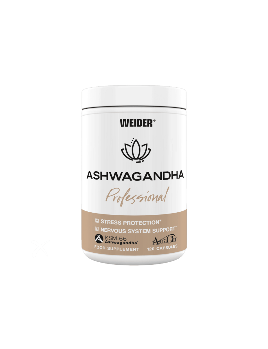 Ashwagandha Professional 120 Cápsulas - Weider