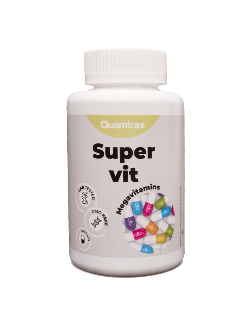 Super Vit 120 Cápsulas - Quamtrax