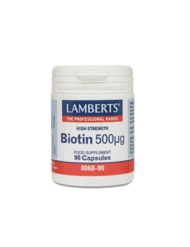 Biotina 500 mcg 90 Cápsulas...