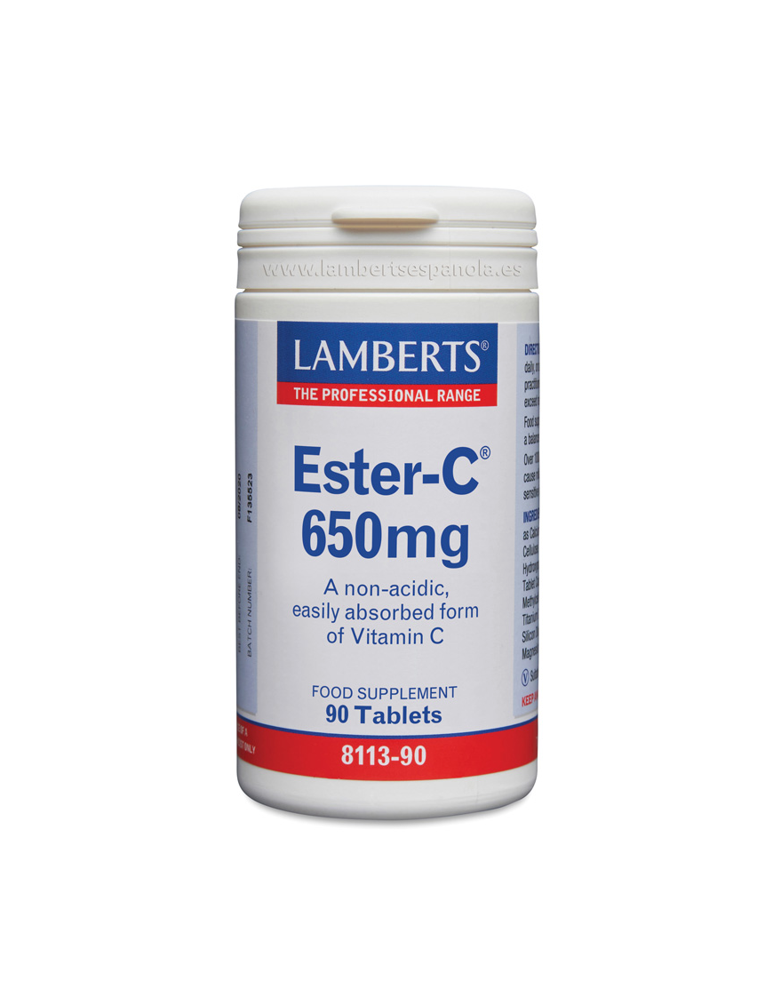 Ester-C 650mg 90 Tabletas - Lamberts