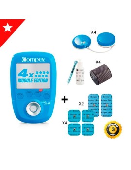 Compex Fit 5.0 4 módulos +...