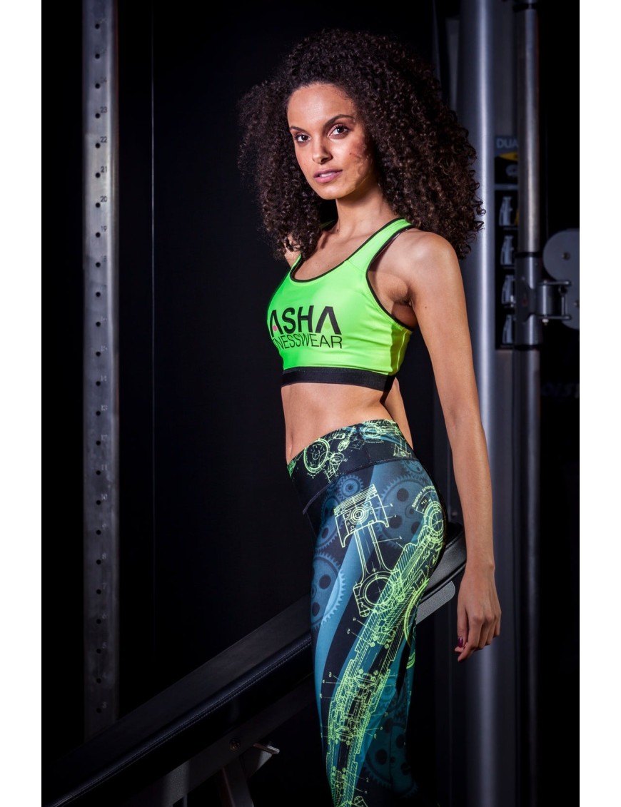 Moka Malla Deportiva Talle Medio - Sasha Active Wear