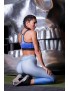 Lady In Blue Malla Deportiva Talle Medio  - Sasha Active Wear